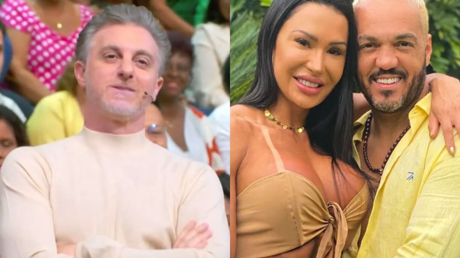 Luciano Huck Manda Recado Para Gracyanne Barbosa Ap S Ser Criticado