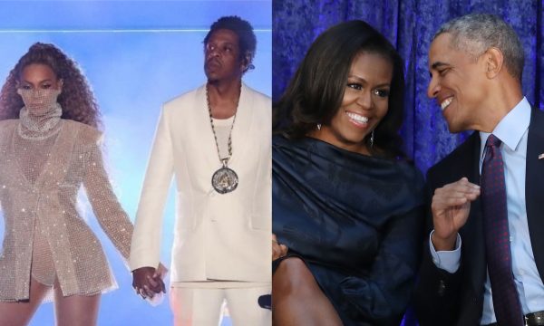VÍDEO: Barack e Michelle Obama dançam muito e se divertem em show de Beyoncé e Jay Z