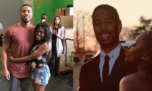 Michael B Jordan faz surpresa para fã que levou foto do ator em tamanho real ao baile de formatura; assista!