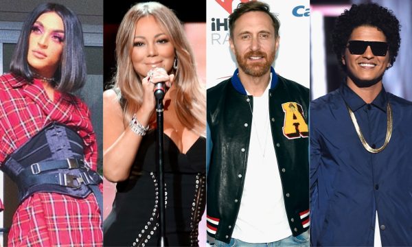 Lançamentos de Sexta: Parceria internacional de Pabllo Vittar; Clipe sensual de Mariah Carey; novo disco de David Guetta e feat inédito de Bruno Mars