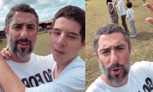 ‘A Fazenda 10’: Mion brinca com os filhos no ‘confinamento’ e mostra ambiente; assista!