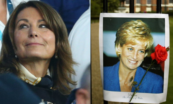 Mãe de Kate Middleton revolta amigas de Diana com fantasia de ‘princesa zumbi’: “É mais do que doente”