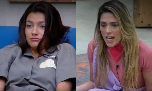 A Fazenda 10: Gabi Prado e Nadja brigam em intervalo de programa ao vivo e deixam Mion com medo! Veja vídeo