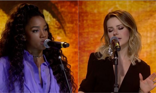 No palco do ‘Fantástico’, Sandy e Iza lançam ‘Eu Só Preciso Ser’, parceria super empoderada; vem assistir!