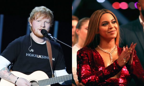 Ed Sheeran é criticado por seu look ‘simples demais’ para dueto de “Perfect” com Beyoncé e dá a MELHOR resposta; confira!