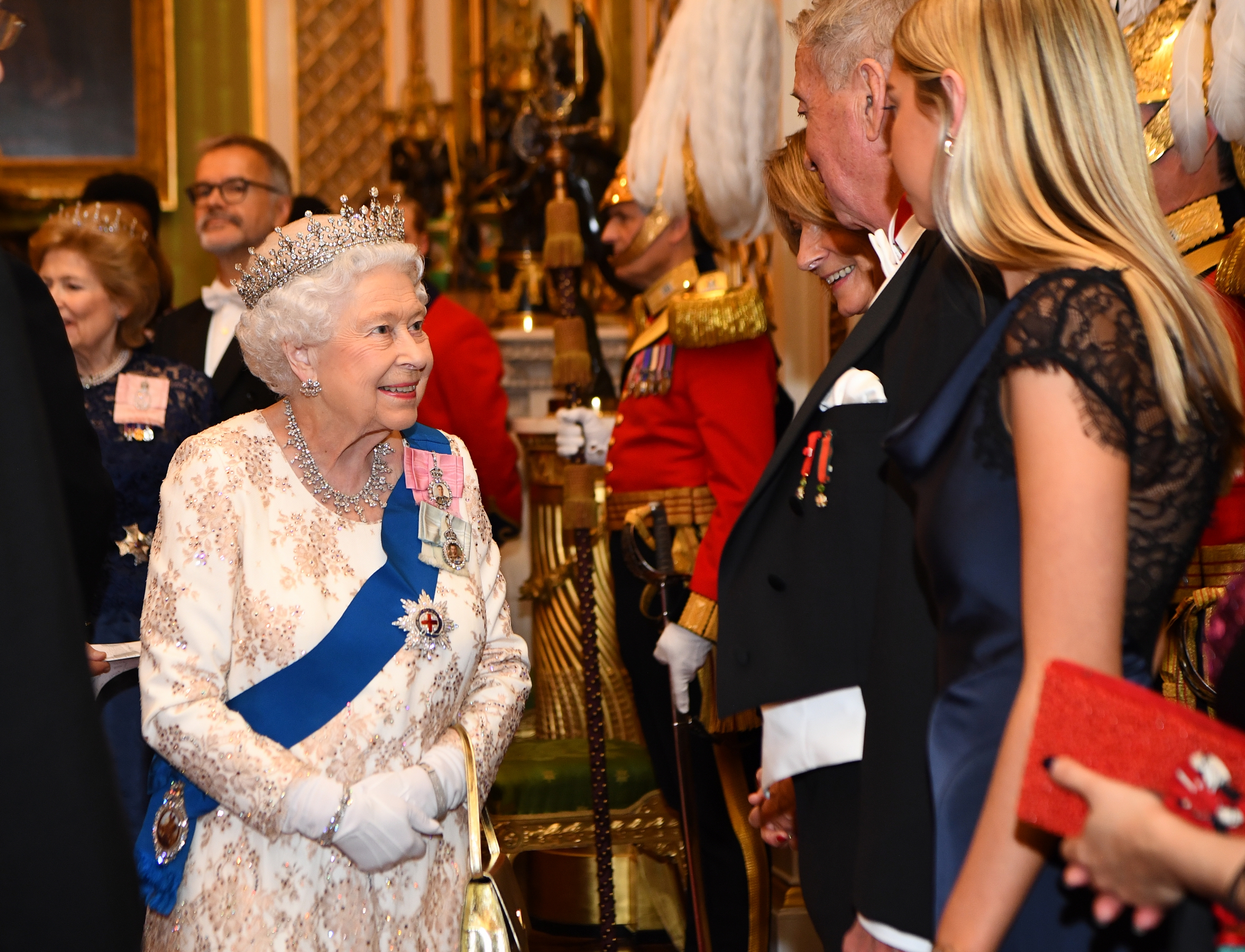 The Duke & Duchess Of Cambridge Attend Evening Reception For Members of the Diplomatic Corps
