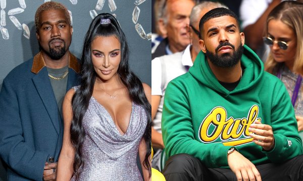 Eita! Kanye West descobre que Drake seguiu Kim Kardashian no Instagram, fica pistola no Twitter e manda recado pra rapper