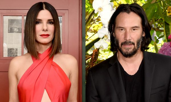 Sandra Bullock revela crush em Keanu Reeves em época de filme e palpita sobre por que não rolou!