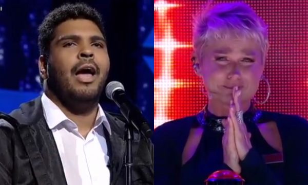 De emocionar! Após discurso de infância humilde, humorista leva Xuxa ás lágrimas com performance de ‘Lua de Cristal’; veja!
