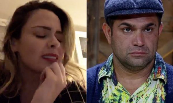 A Fazenda 10: Ana Paula Renault chora após briga e comentários de Evandro Santo sobre o pai dela: ‘Carreira política ilibada’
