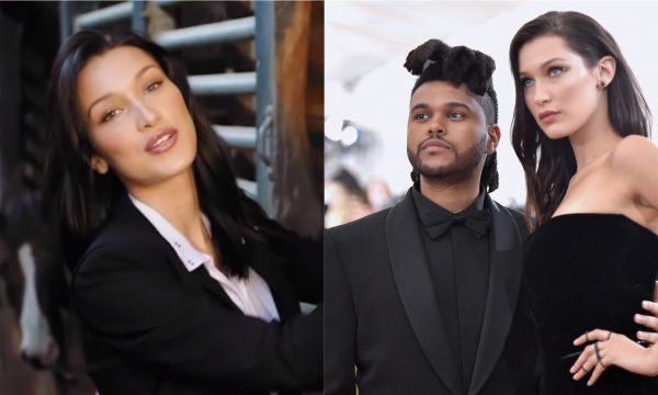 Em vídeo, Bella Hadid declara amor por The Weeknd e diz que ele é a “pessoa mais bonita” que ela conhece; assista