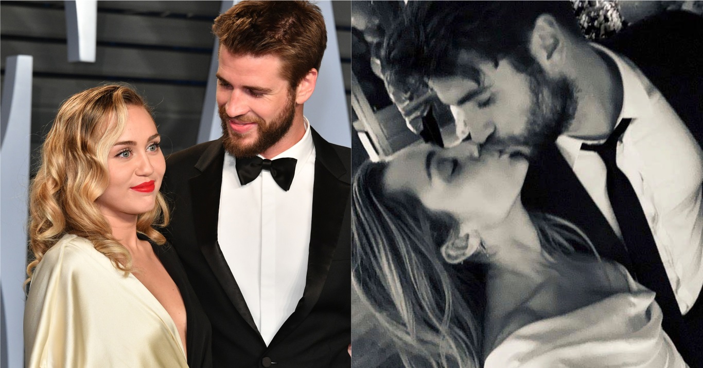 Noivado de Liam Hemsworth com Miley Cyrus é desconversado pelo