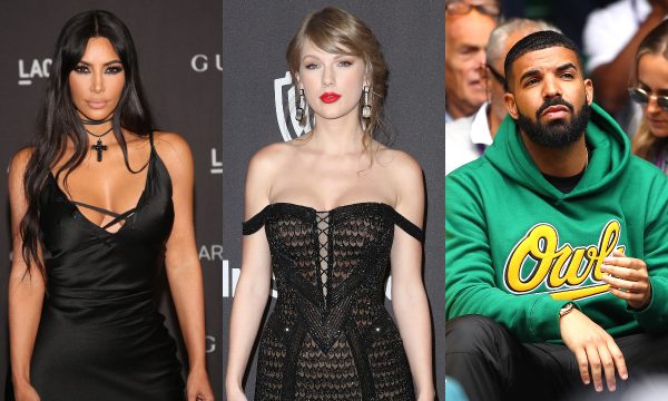 Após tretas, Kim Kardashian escolhe com quem preferiria ficar presa no elevador – Taylor Swift ou Drake – e fala pela primeira vez sobre novo bebê!