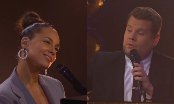 Alicia Keys arrasa na voz e no piano em paródia maravilhosa de “Shallow” com James Corden; assista!
