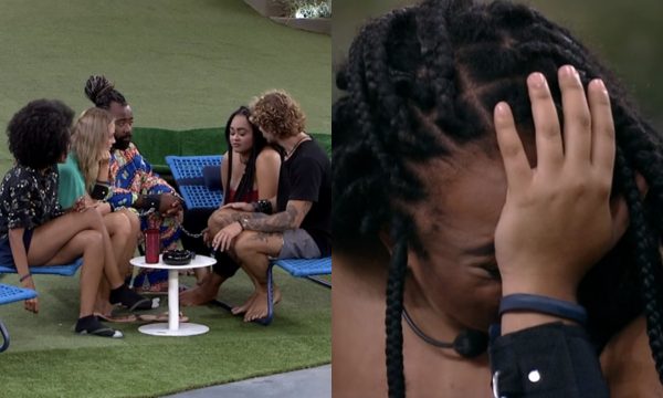 BBB 19: Rízia se desespera após ser acorrentada a outros brothers e cai no choro: “Vontade de desistir”
