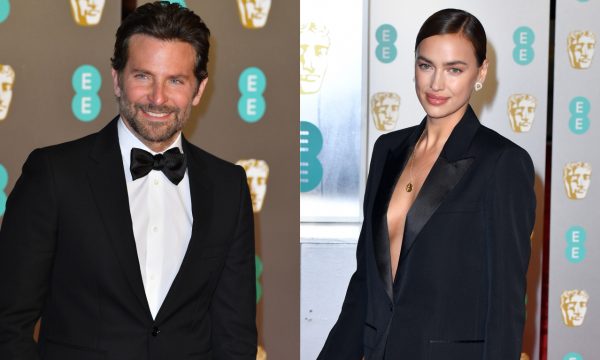 Bradley Cooper faz rara menção à namorada Irina Shayk ao receber “BAFTA” por “Nasce Uma Estrela”
