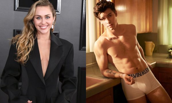 OMG! Miley Cyrus faz brincadeira hilária com foto de Shawn Mendes só de cueca; vem ver!