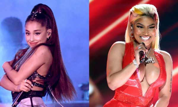 Nicki Minaj lança música com referência a hit de Ariana Grande, que esclarece rumores de treta entre elas!