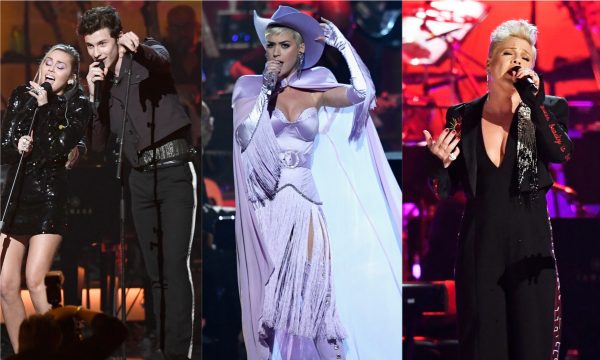 Shawn Mendes e Miley Cyrus fazem dueto lindo em homenagem a Dolly Parton; Katy Perry e P!nk também arrasam nas performances!