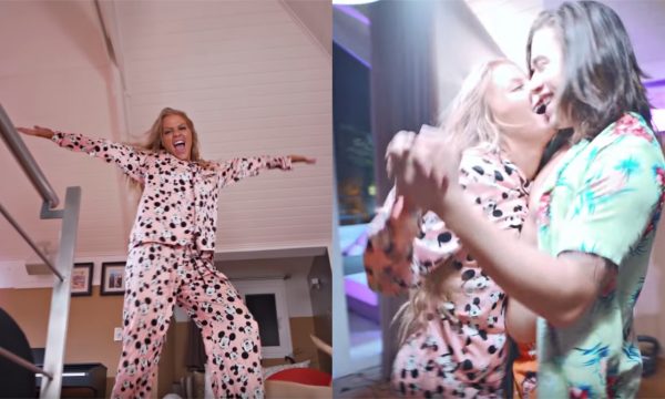 Amei! De pijama, Luísa Sonza dança muito em casa com Whindersson e amigos no clipe da versão forró incrível de ‘Boa Menina’; vem assistir!
