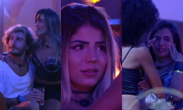 BBB 19: Alan ganha beijos no pescoço; Hariany, Carol e Gabriela choram em festa; vem entender o porquê
