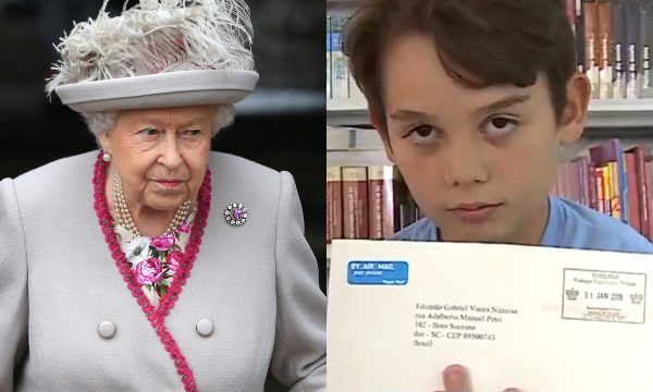 Garotinho brasileiro de 12 anos escreve carta para rainha Elizabeth II e recebe resposta; vem ver!