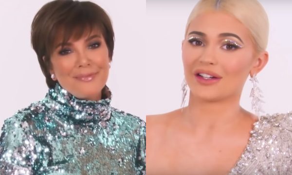 De filha pra mãe! Kylie Jenner faz tutorial de maquiagem para ensinar Kris Jenner a ter lábios iguais aos seus; assista!