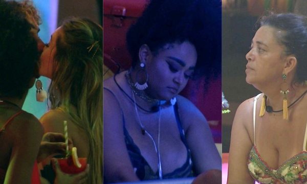 BBB 19: Selinho entre Alan e Paula; conversas de votos e desabafo de Rízia sobre indicação marcam festa