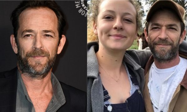 Filha de Luke Perry faz desabafo e rebate críticas a seu “processo de luto” após morte do pai