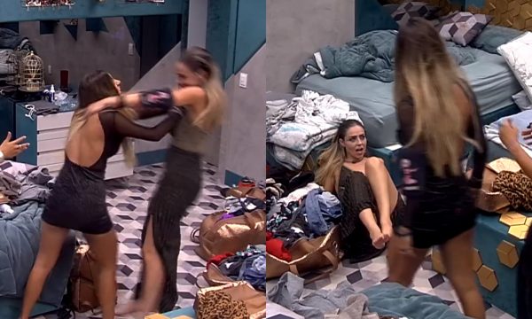BBB 19: Hariany e Paula brigam, e goiana dá empurrão na loira; Internautas discutem expulsão! Veja vídeos