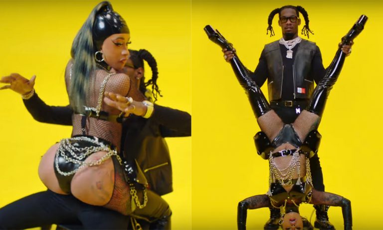 HOT Cardi B Rebola Muito No Colo De Offset No Clipe Provocante De