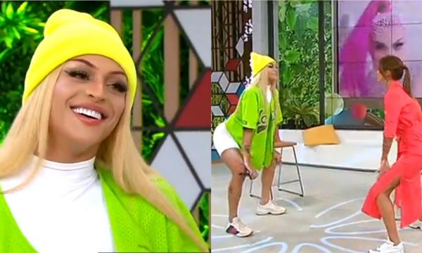 Em Portugal, Pabllo Vittar ensina apresentadora de TV a rebolar e arrasa em performance de “Problema Seu”; vem assistir!