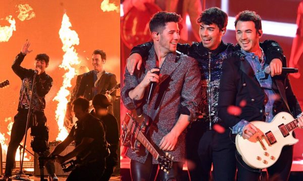 BBMA 2019: Meninos do Jonas Brothers relembram hits de carreiras solo e incendeiam premiação ao som de “Sucker”