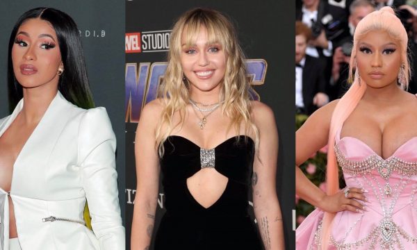 Miley Cyrus apresenta três músicas inéditas e causa ao mandar recado com nomes de Nicki Minaj e Cardi B!