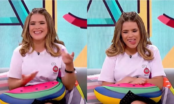 Maisa relembra técnica de treino para primeiro beijo: “Achava que tinha que ficar girando a língua”