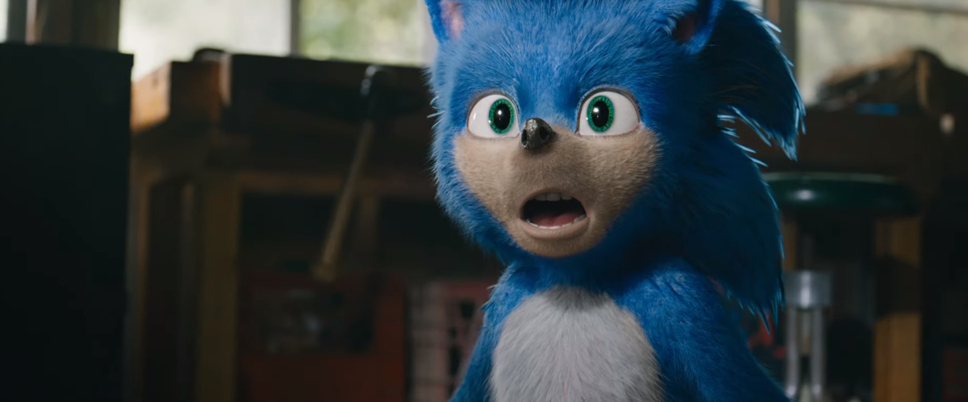 Sonic aparece repaginado em novo trailer do filme