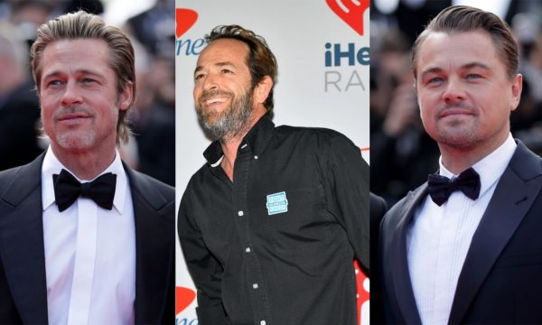 Brad Pitt e Leonardo DiCaprio relembram “borboletas no estômago” ao atuar com Luke Perry: “Ele era incrível”