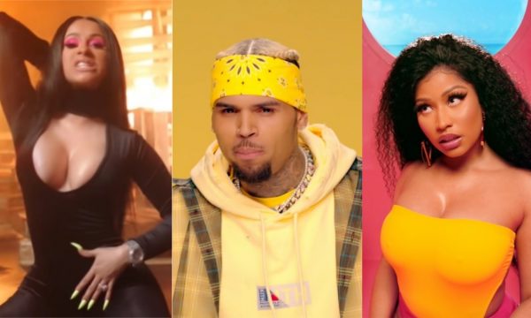Rainhas do Rap! Cardi B e Nicki Minaj arrasam em novos clipes de DJ Khaled e Chris Brown; assista!
