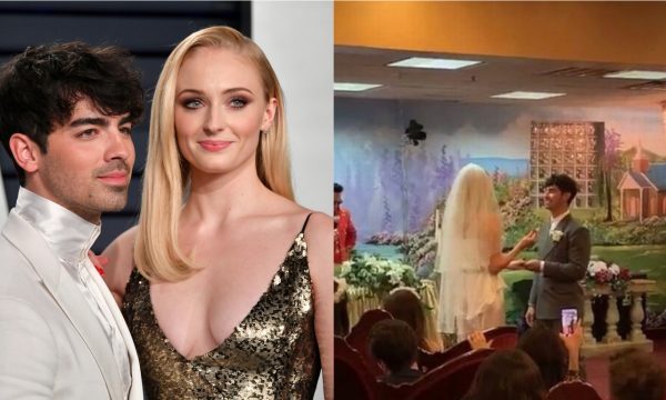 OMG! Joe Jonas e Sophie Turner se casam em cerimônia surpresa e ‘diferentona’ após o Billboard Music Awards, em Las Vegas; vem ver os vídeos