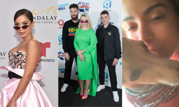 Anitta ganha presente especial do Clean Bandit, muito parecido com Plínio, seu fofo cachorrinho! Vem ver a reação desconfiada dele e dos “irmãos”!
