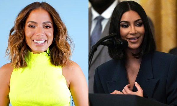Anitta relembra quando foi reconhecida por Kim Kardashian, e fala sobre comparações com empresária: ‘Ela é 500 vezes mais linda’
