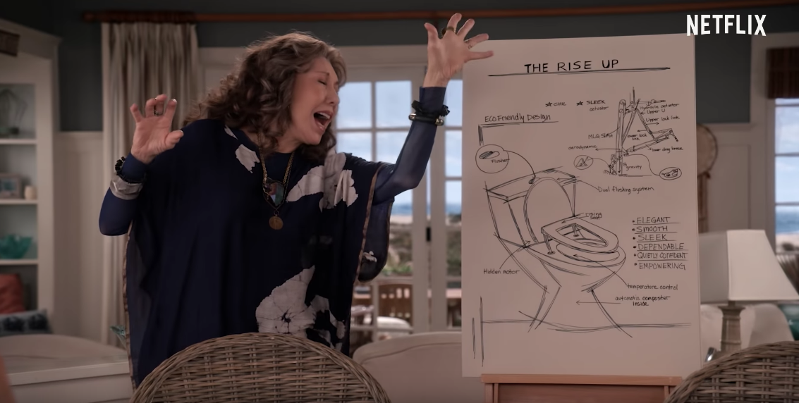 Grace and Frankie: Em trailer da sexta temporada, Grace lida com