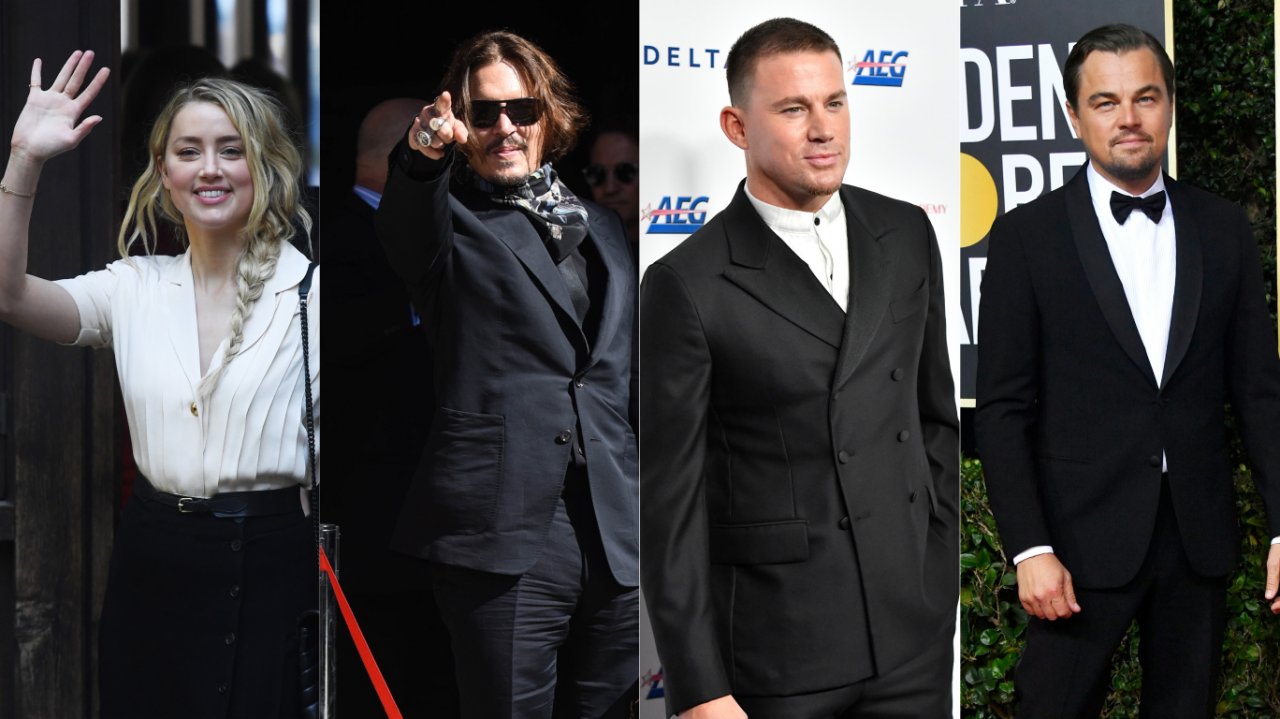 Confira a lista de celebridades que curtiram os posts de Johnny Depp e  Amber Heard sobre o veredito