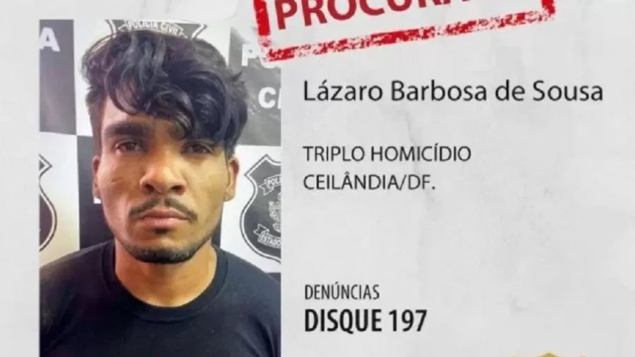13jun2021 Lazaro Souza E Suspeito De Matar Quatro Pessoas De Uma Familia Em Ceilandia Distrito Federal Uma Delas Apos Sequestro 1623602353141 V2 900x506 Png