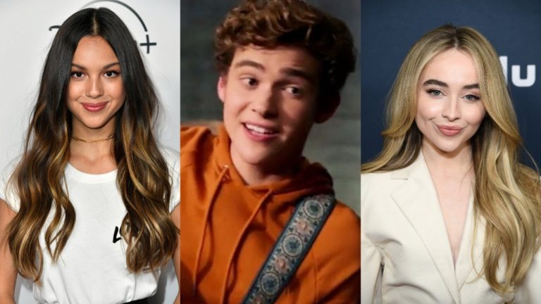 Joshua Bassett reage ao álbum de Olívia Rodrigo, "Sour", e rebate rumores de triângulo amoroso com Sabrina Carpenter. (Getty/Disney+)