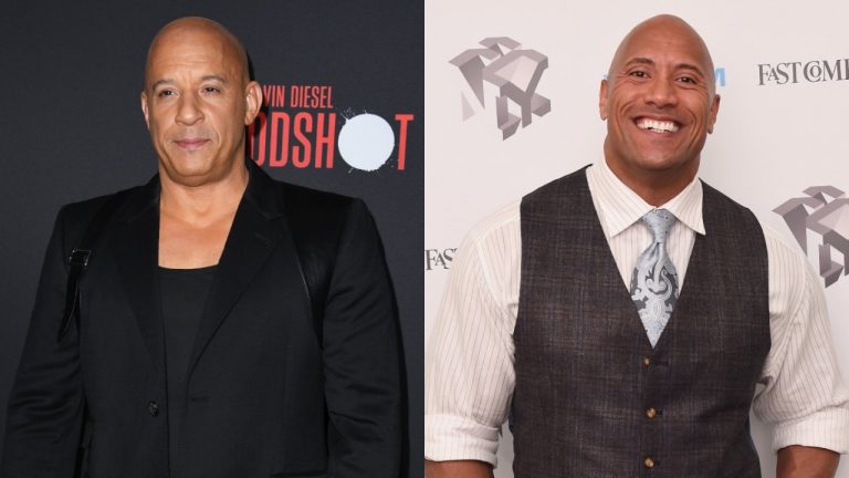 Vin Diesel explica briga com The Rock nos bastidores: "Amor bruto". (Getty)