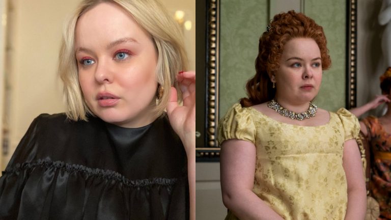 Nicola Coughlan fala sobre como será a vida de sua persongem, Penelope Featherington, na segunda temporada da série: "Ela está mais sábia". (Foto: Reprodução Instagram/Divulgação Netflix)