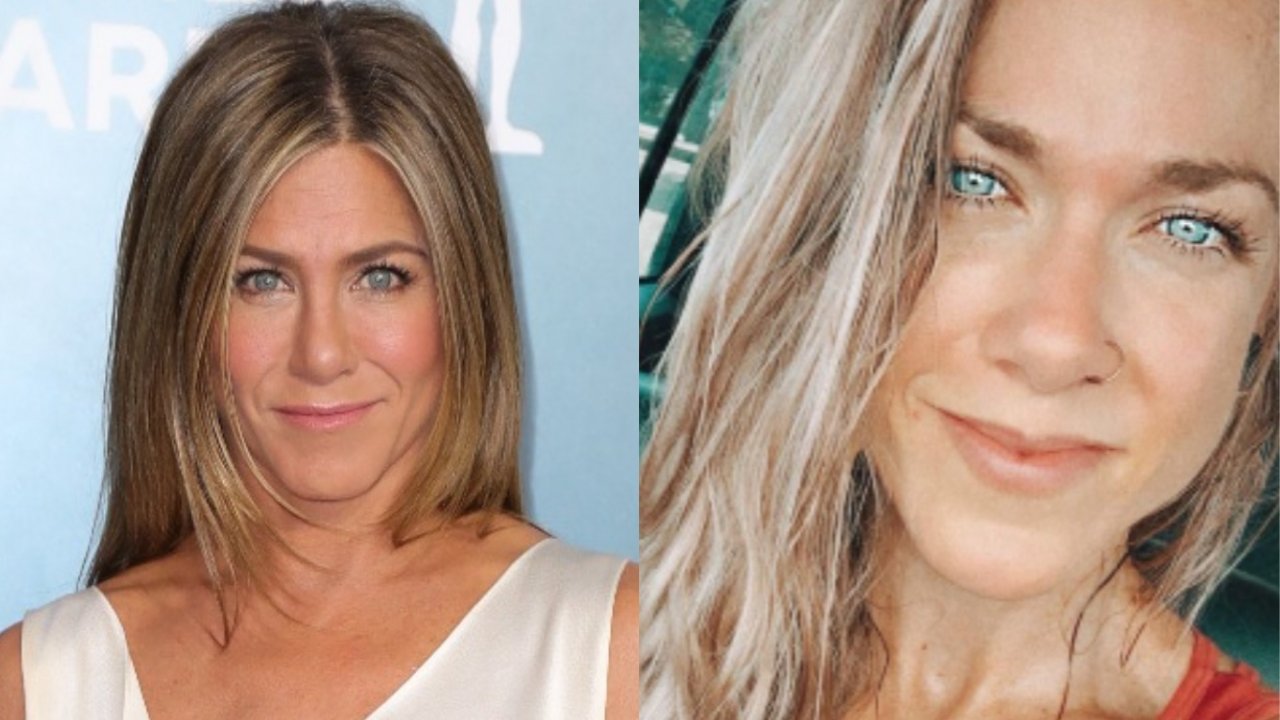 TikToker dubla Jennifer Aniston e viraliza por semelhança com a atriz. (Foto: Getty/Instagram)