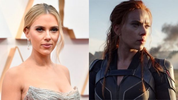 Scarlett Johansson revela que não foi a escolhida original para interpretar a "Viúva Negra". (getty/reprodução; disney+)