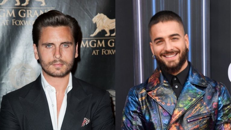 Maluma e Scott Disick estão tretando online. (Foto: Getty)